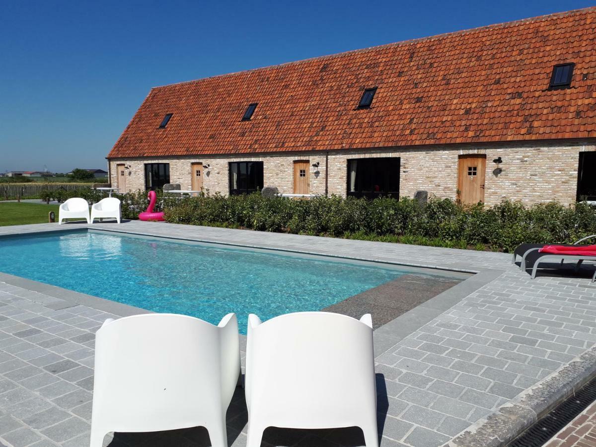 Vakantiehoeve 'T Goed Ter Leeuwen De Haan Esterno foto