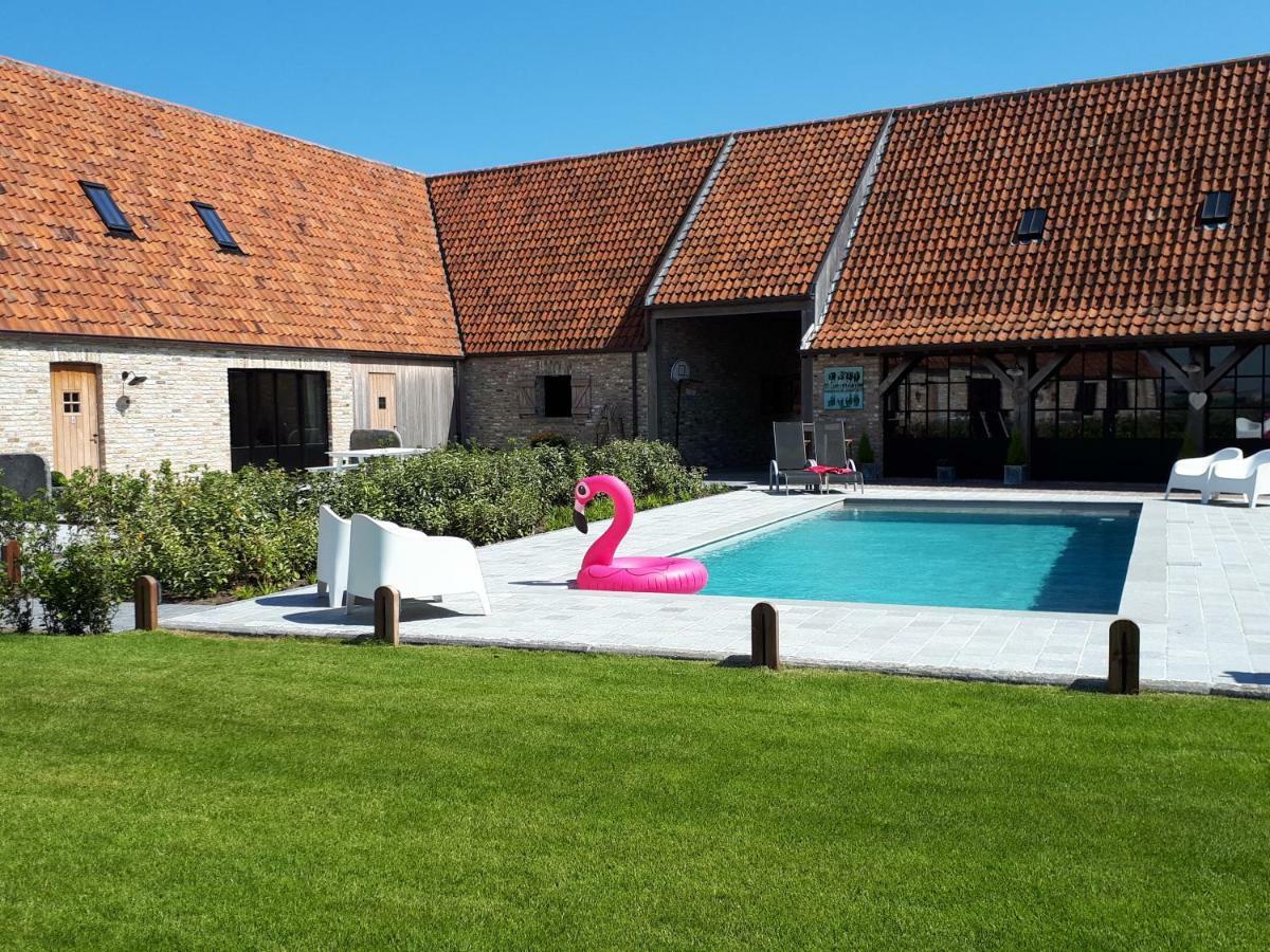 Vakantiehoeve 'T Goed Ter Leeuwen De Haan Esterno foto